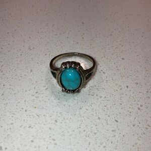Fake Turquoise ring costume jewelry